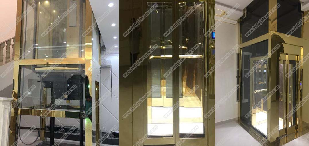 Villa lift: Alsoura project, Kuwait